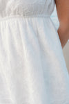 Brontë Embroidered Playsuit - Ivory