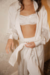 Valentina sweetheart Bralette - Ivory