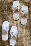 Mille Organic Bubble Cotton Knot Twist Slippers