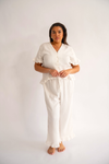 Remi Pyjama Trousers  - White
